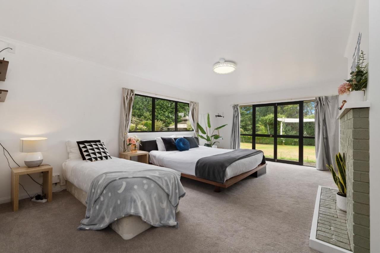 Skyline Mountain View Lodge Up To 16 People Rotorua Eksteriør bilde